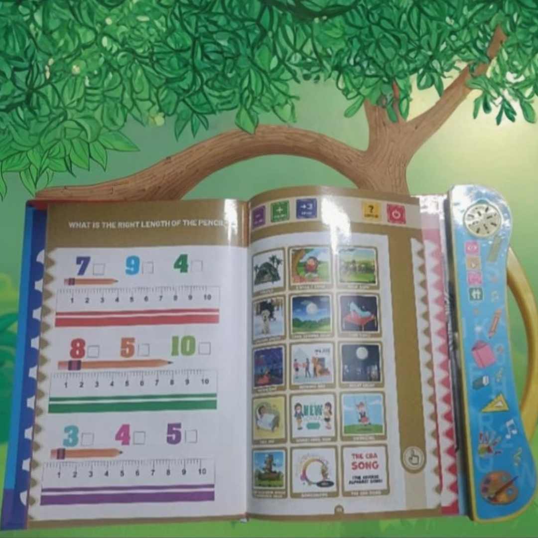 Kids Learning Study Book with Interactive Sound Panel - Image 2